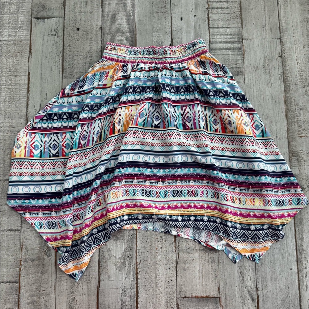 Xhilaration Multicolor Tribal Print Mini Skirt